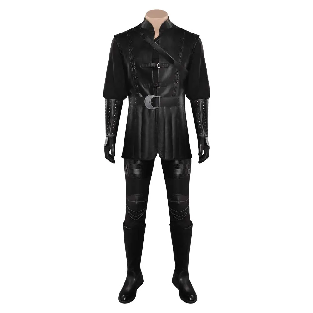 The Witcher Season 3 Geralt of Rivia Cosplay Costume Outfits Halloween Carnival Suit