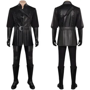 The Witcher Season 3 Geralt of Rivia Cosplay Costume Outfits Halloween Carnival Suit