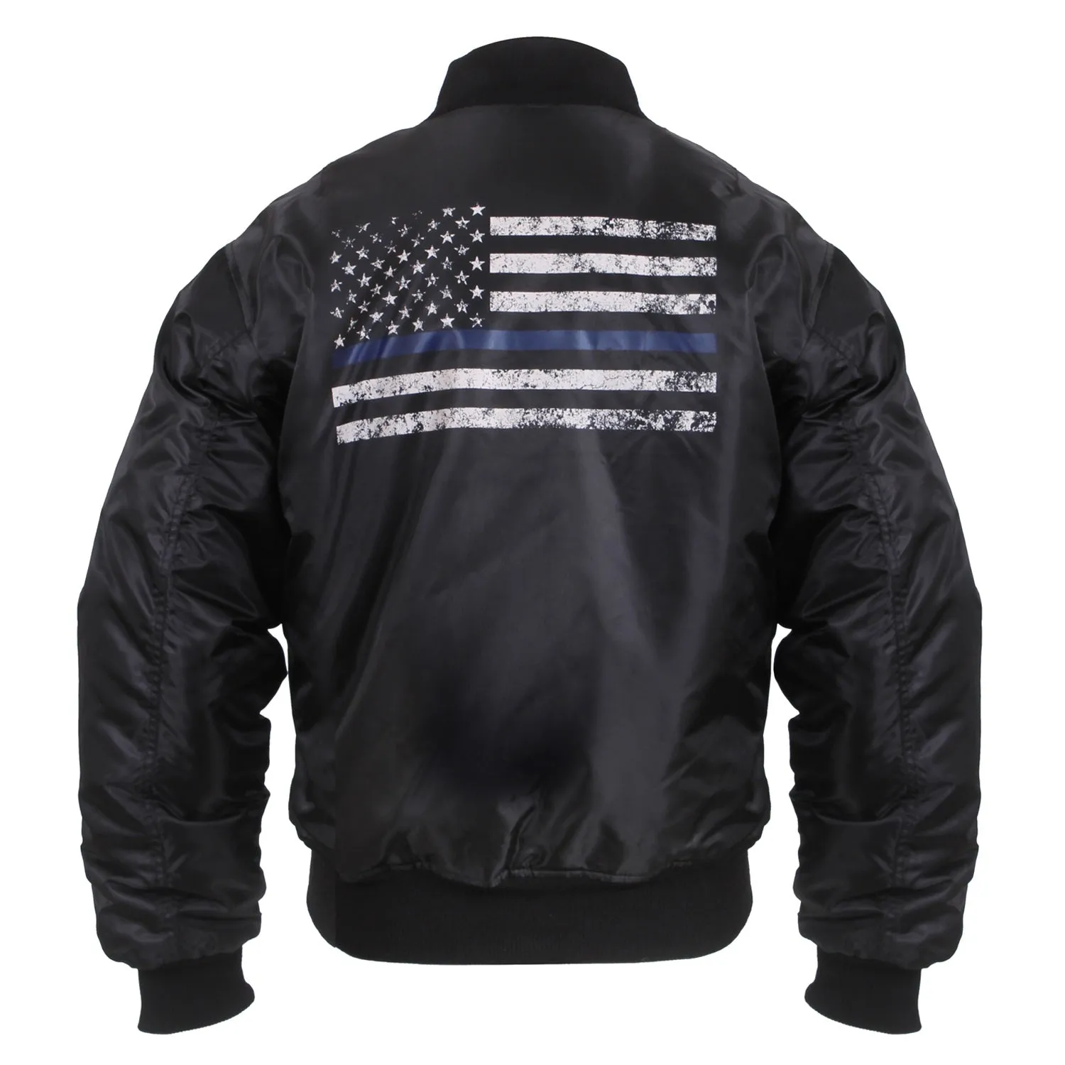 Thin Blue Line Flag MA-1 Flight Jacket