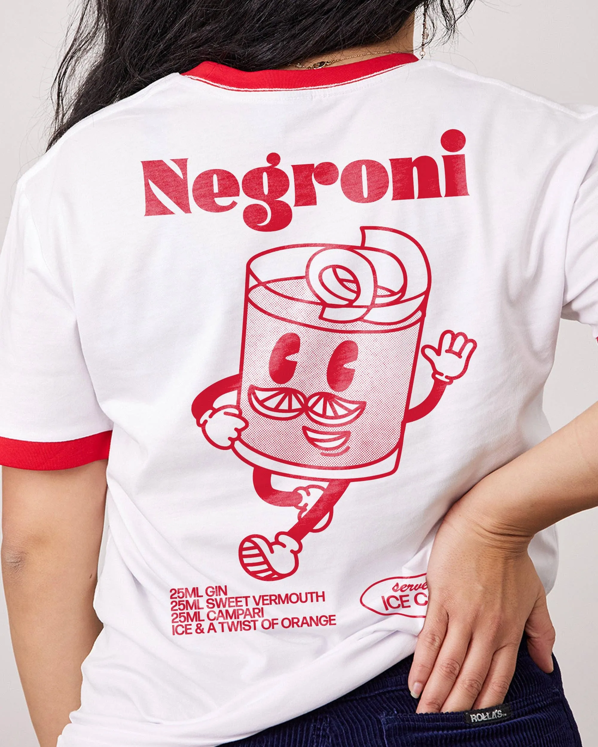Threadheads - Negroni T-Shirt: Natural / Women's / L