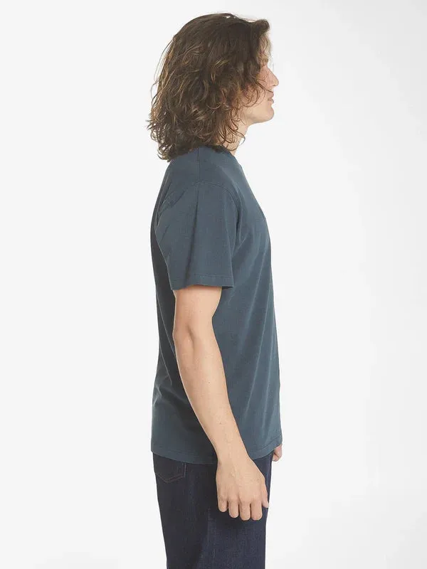 THRILLS LOVE FROM ABOVE MERCH FIT TEE PETROL