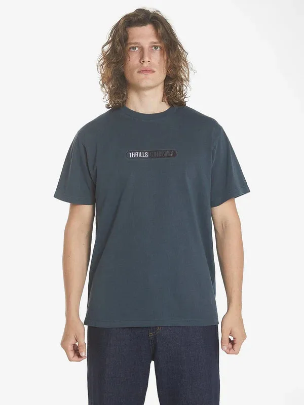 THRILLS LOVE FROM ABOVE MERCH FIT TEE PETROL