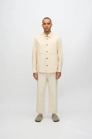 Titan overshirt 4113 - Brown Rice