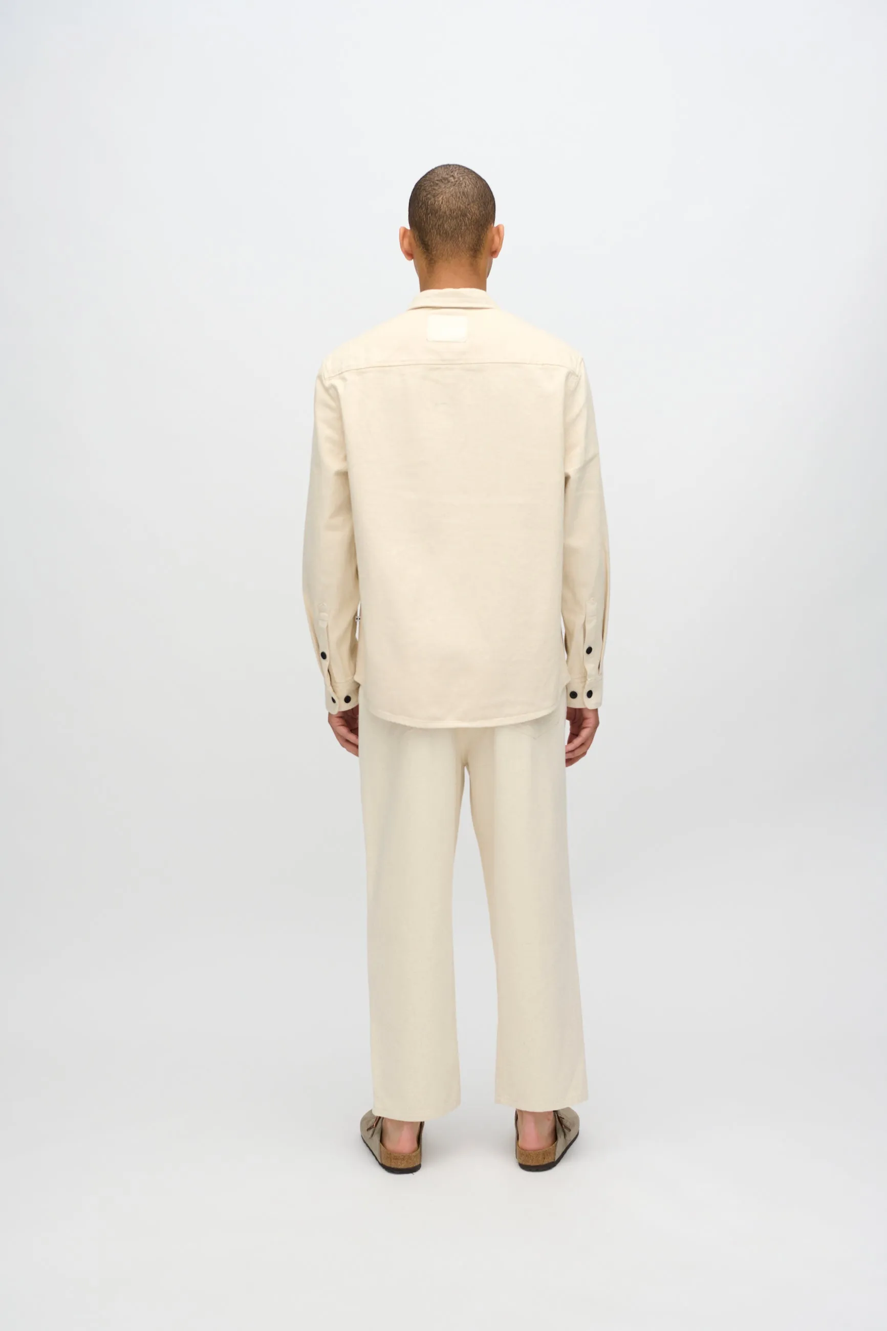 Titan overshirt 4113 - Brown Rice