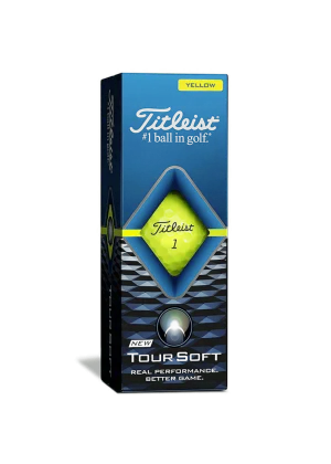 Titleist Tour Soft Yellow Sleeve