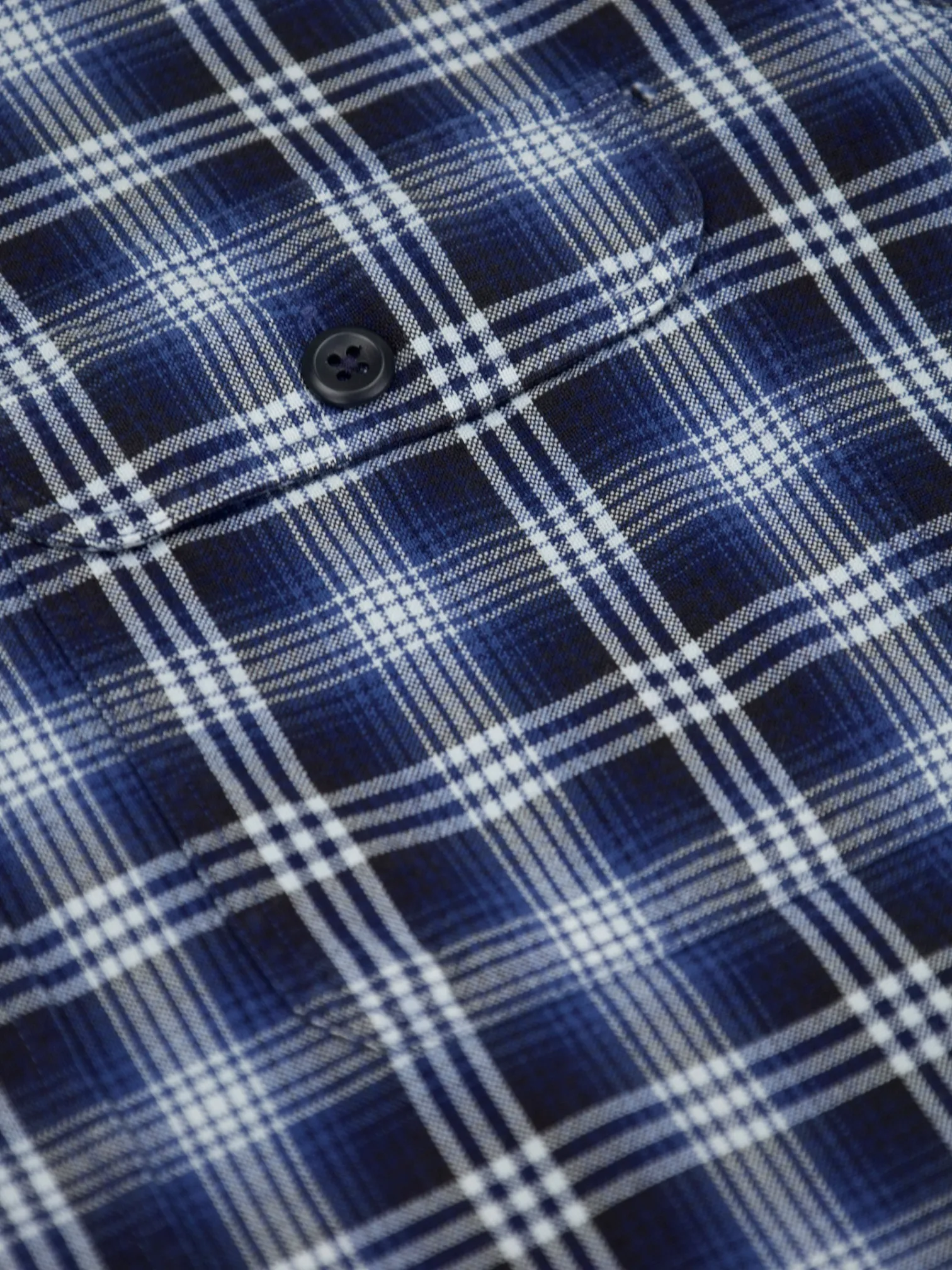 Tom Ford Blue Cotton Tartan-Check Overshirt