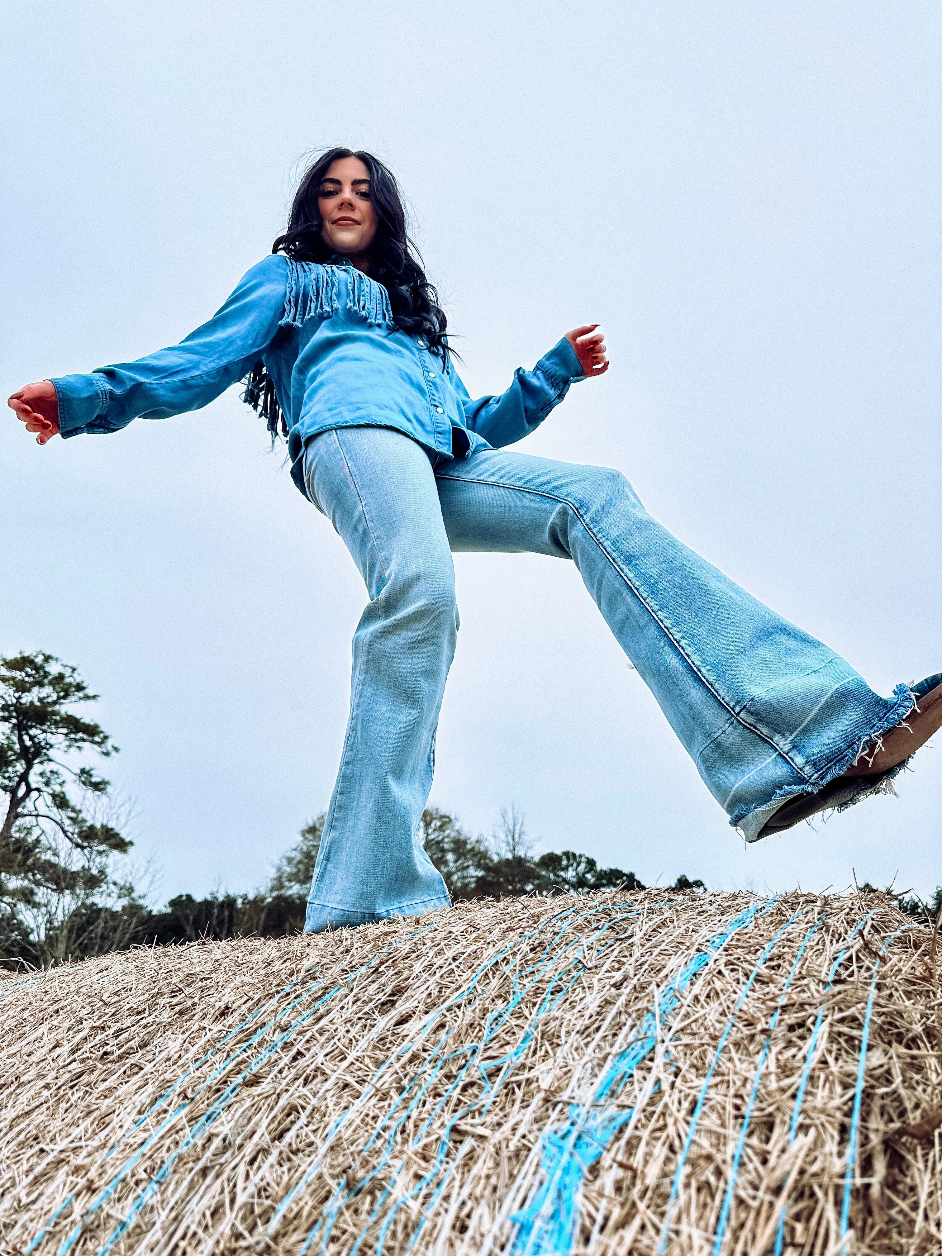 Tummy Control Flare Jeans