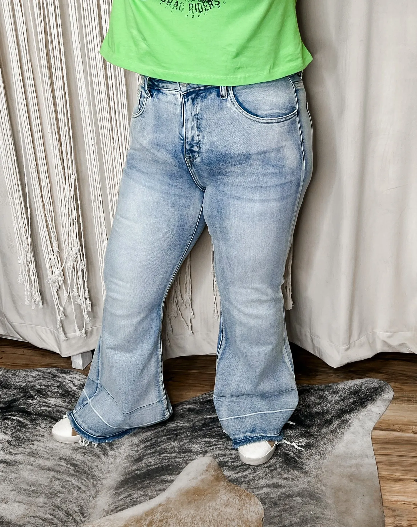Tummy Control Flare Jeans