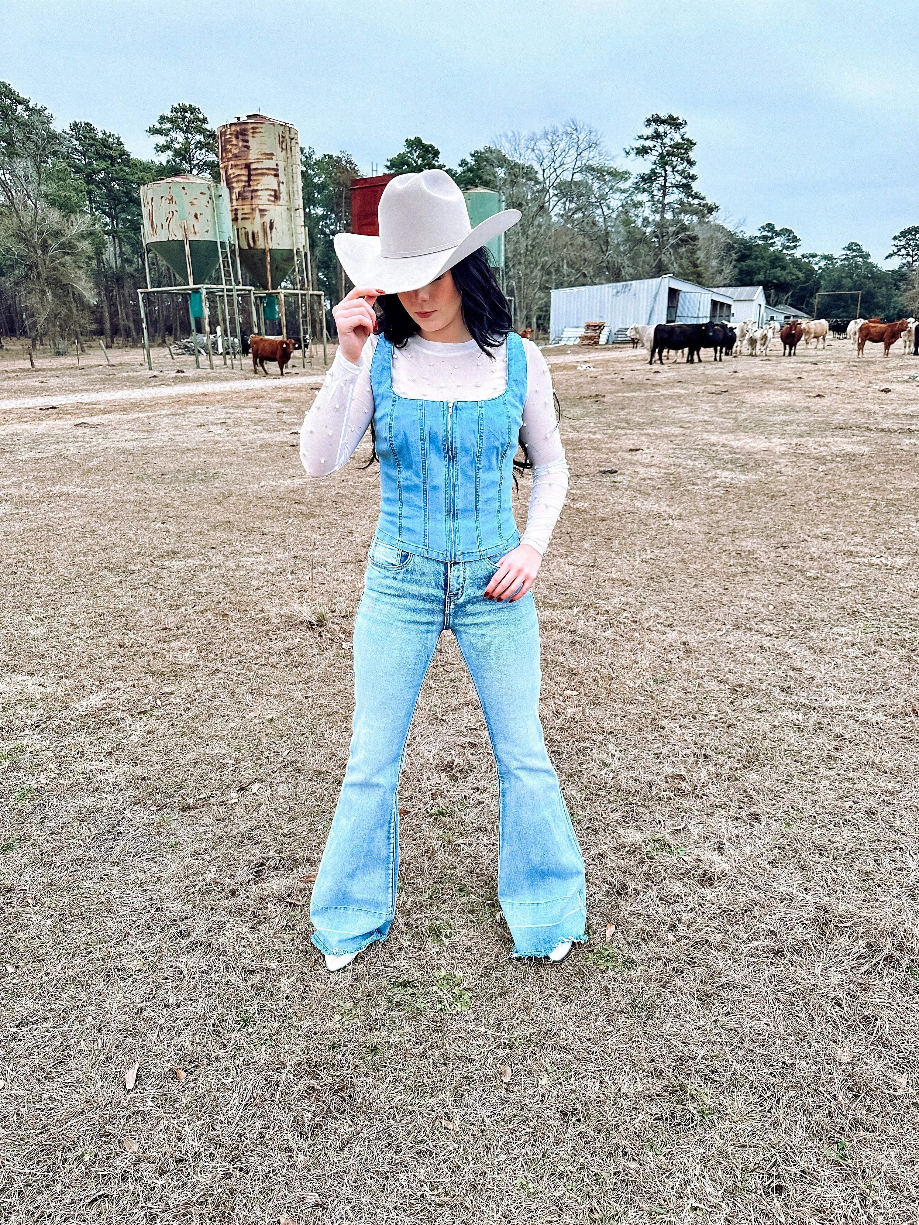 Tummy Control Flare Jeans