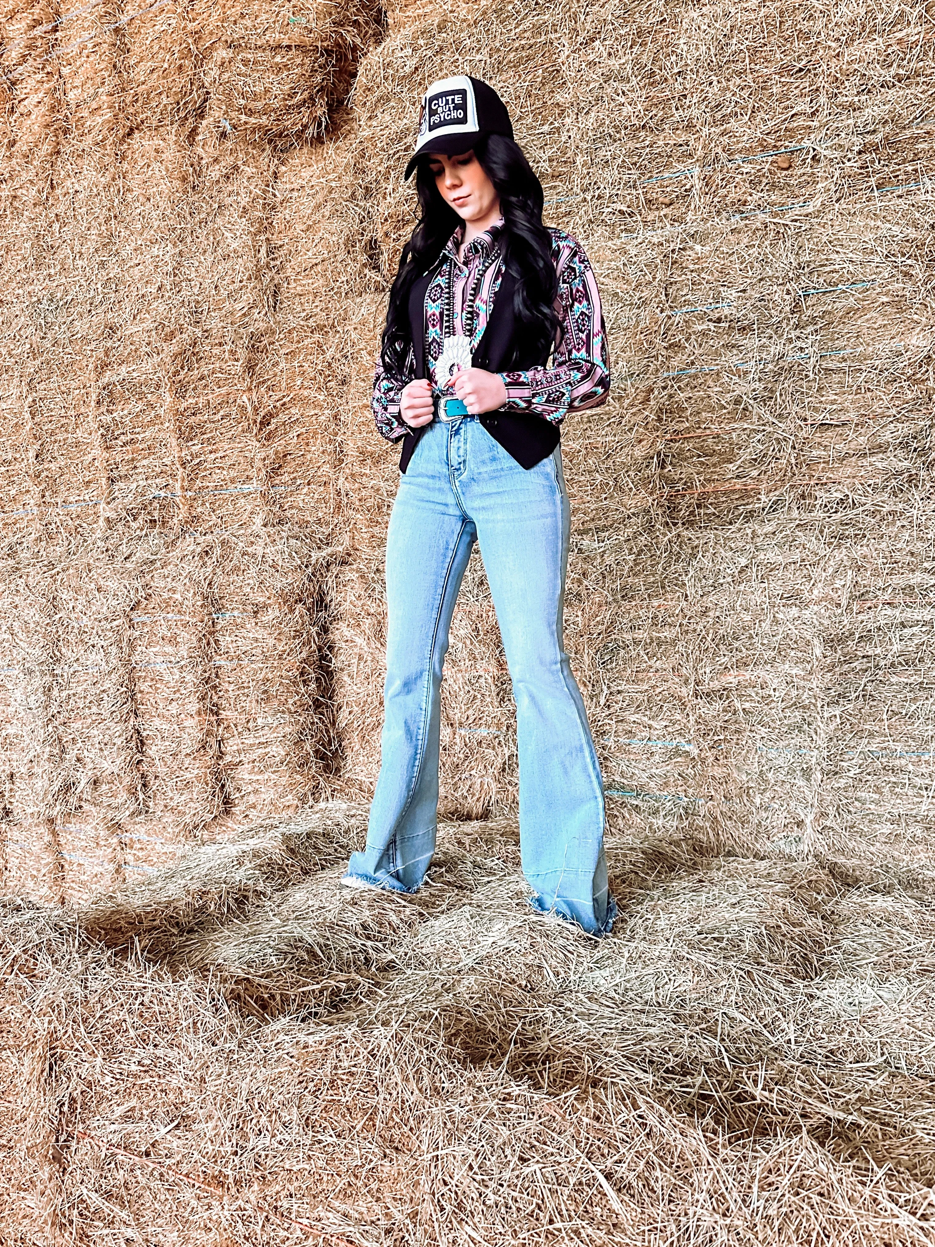 Tummy Control Flare Jeans