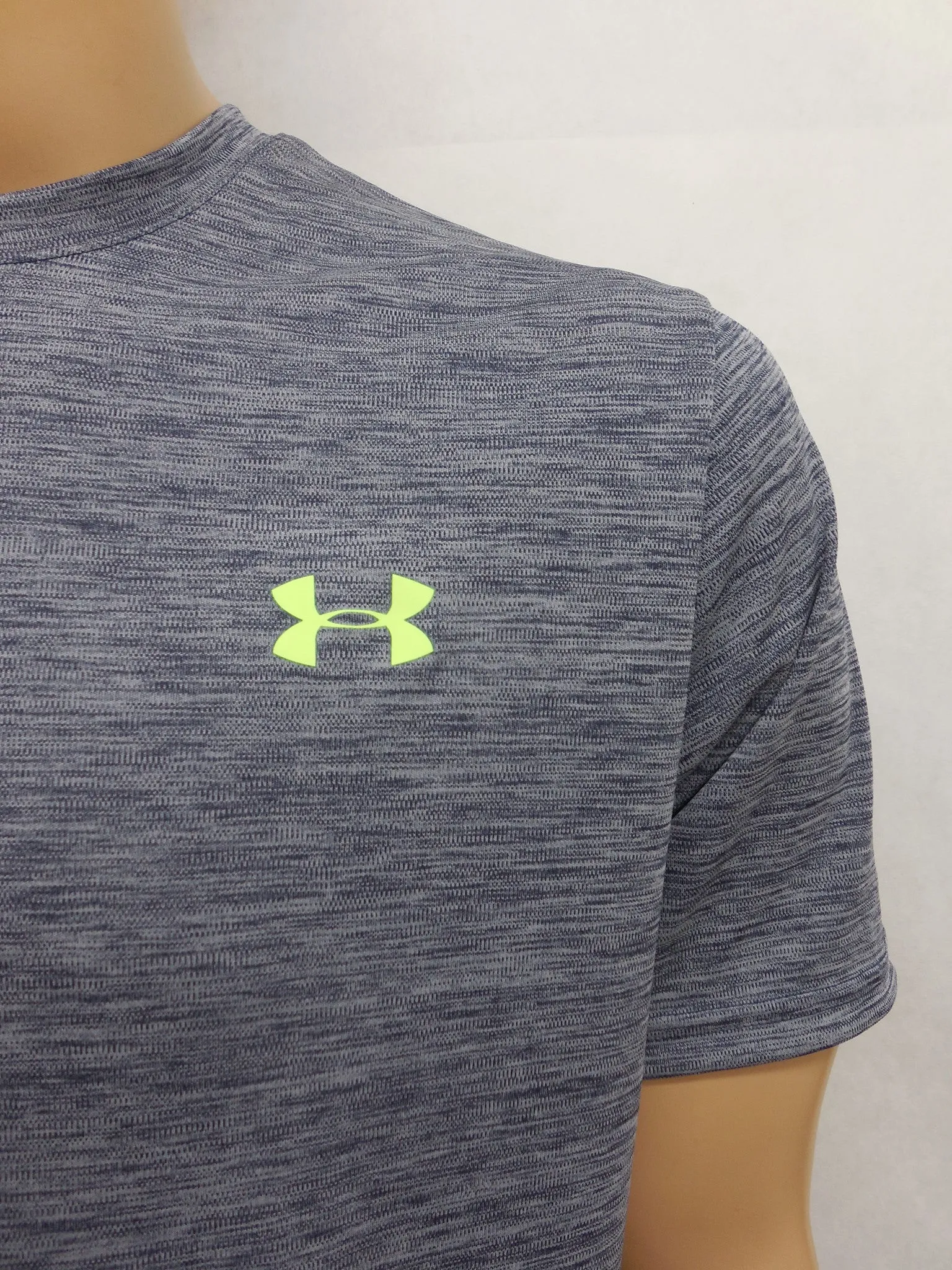 Under Armour Compression Heatgear Tech Casual Crewneck Tee T-Shirt L