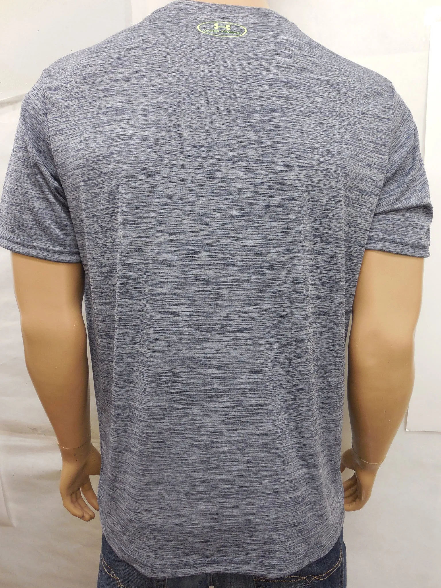 Under Armour Compression Heatgear Tech Casual Crewneck Tee T-Shirt L