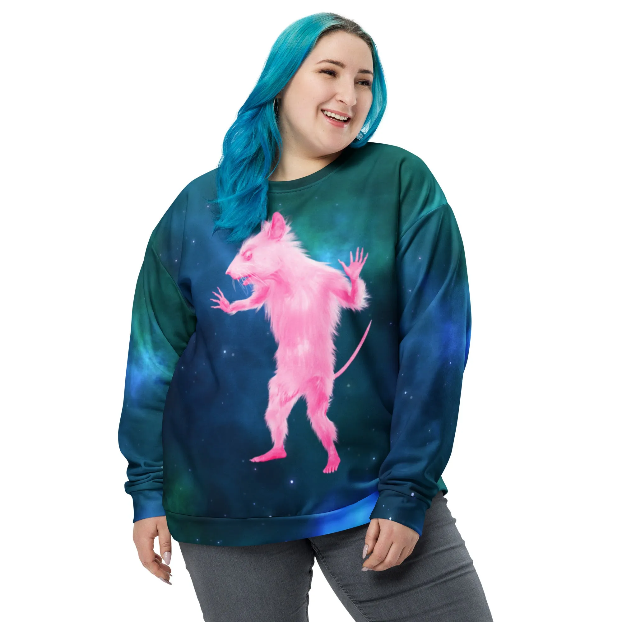 Unisex Sweatshirt, Space Rat