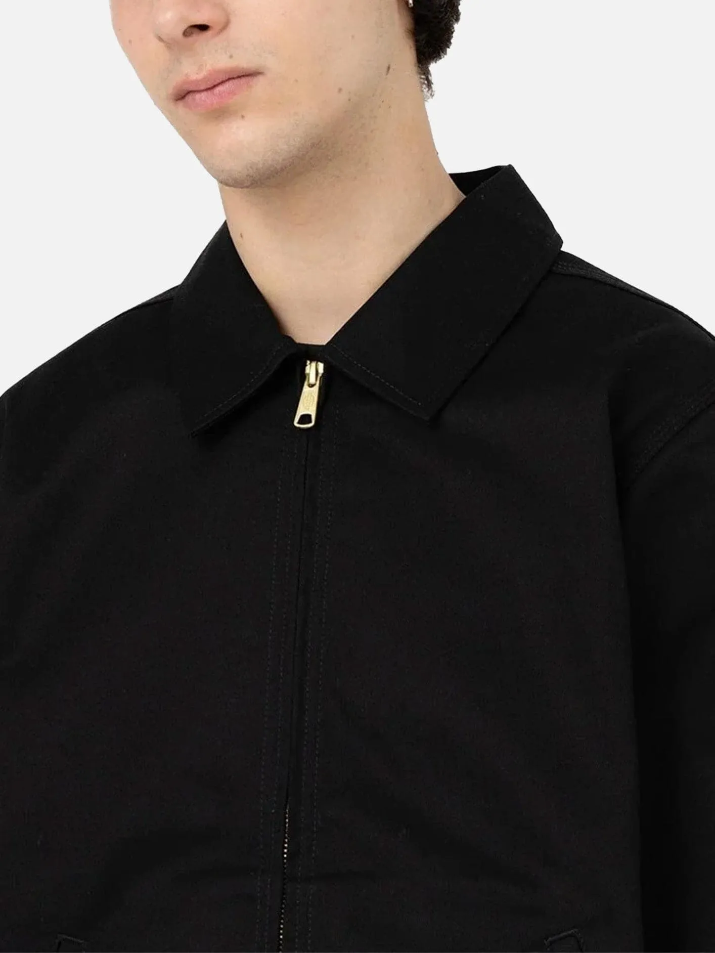 Unlined Eisenhower Jacket Rec - Black