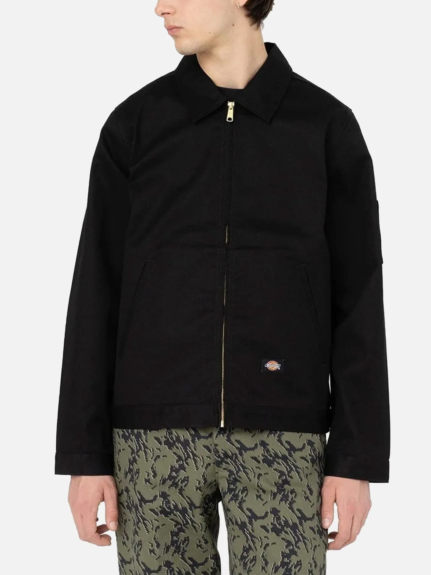 Unlined Eisenhower Jacket Rec - Black