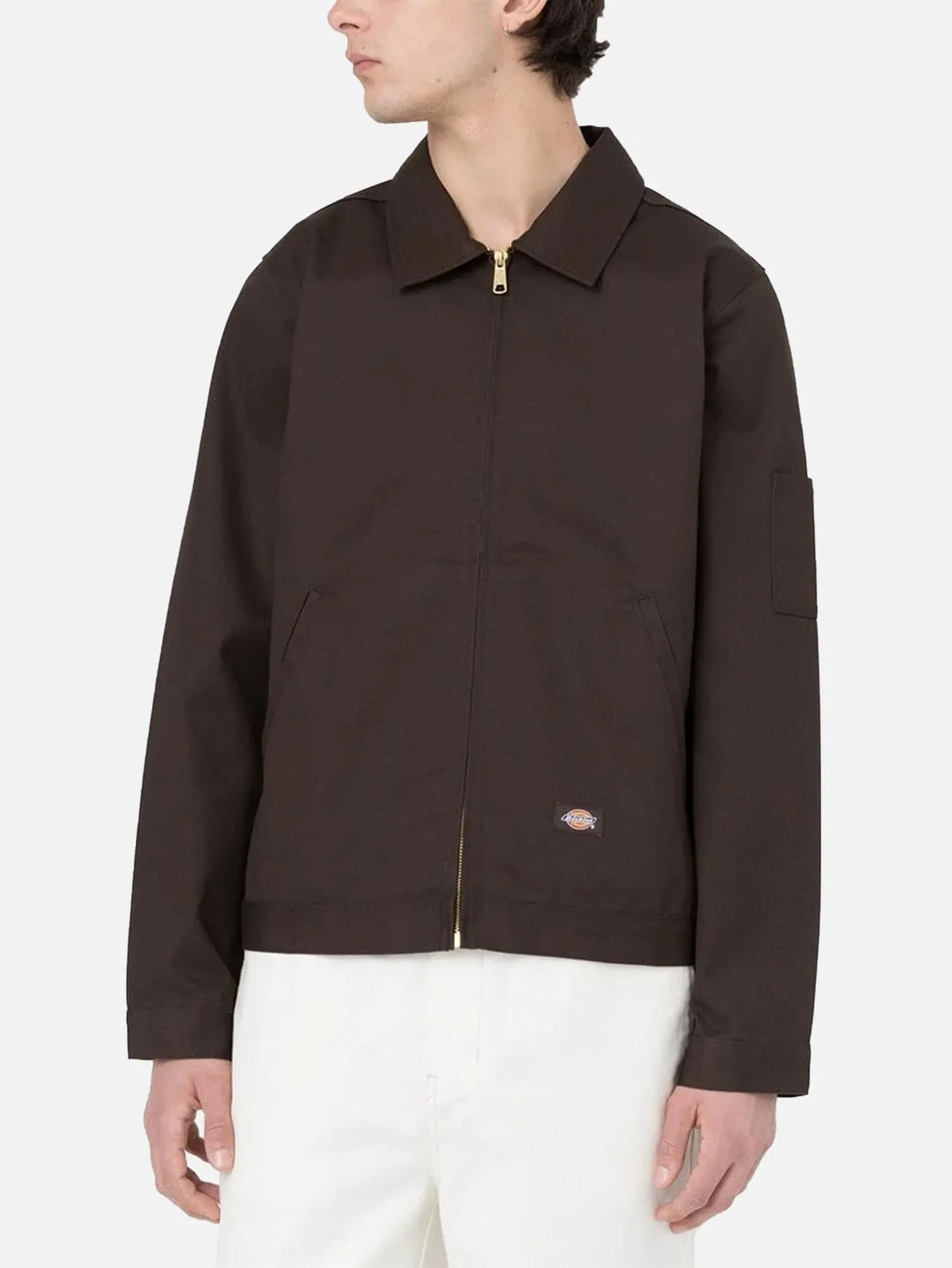 Unlined Eisenhower Jacket Rec - Brown