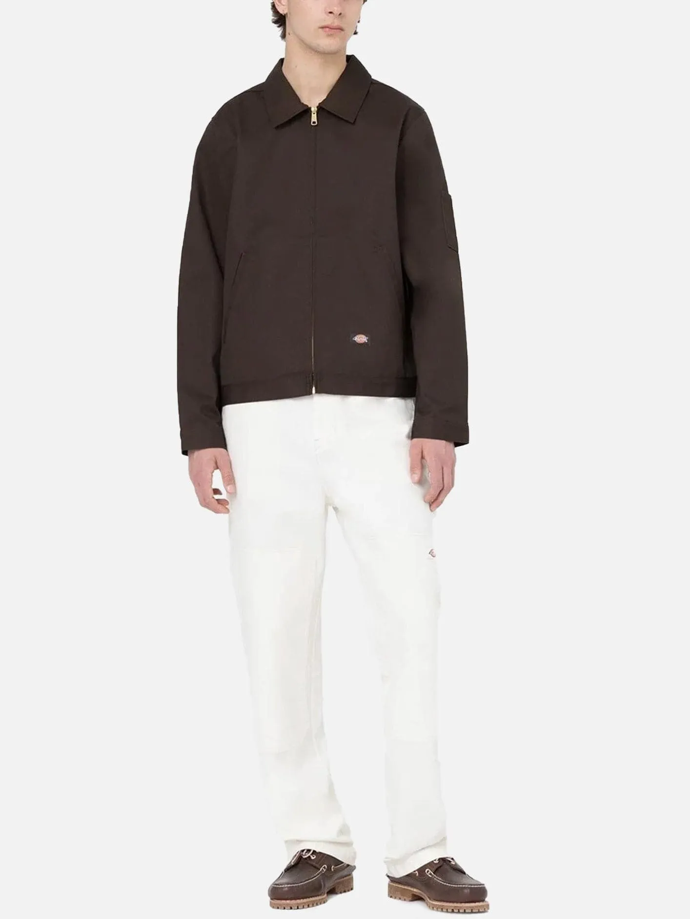 Unlined Eisenhower Jacket Rec - Brown