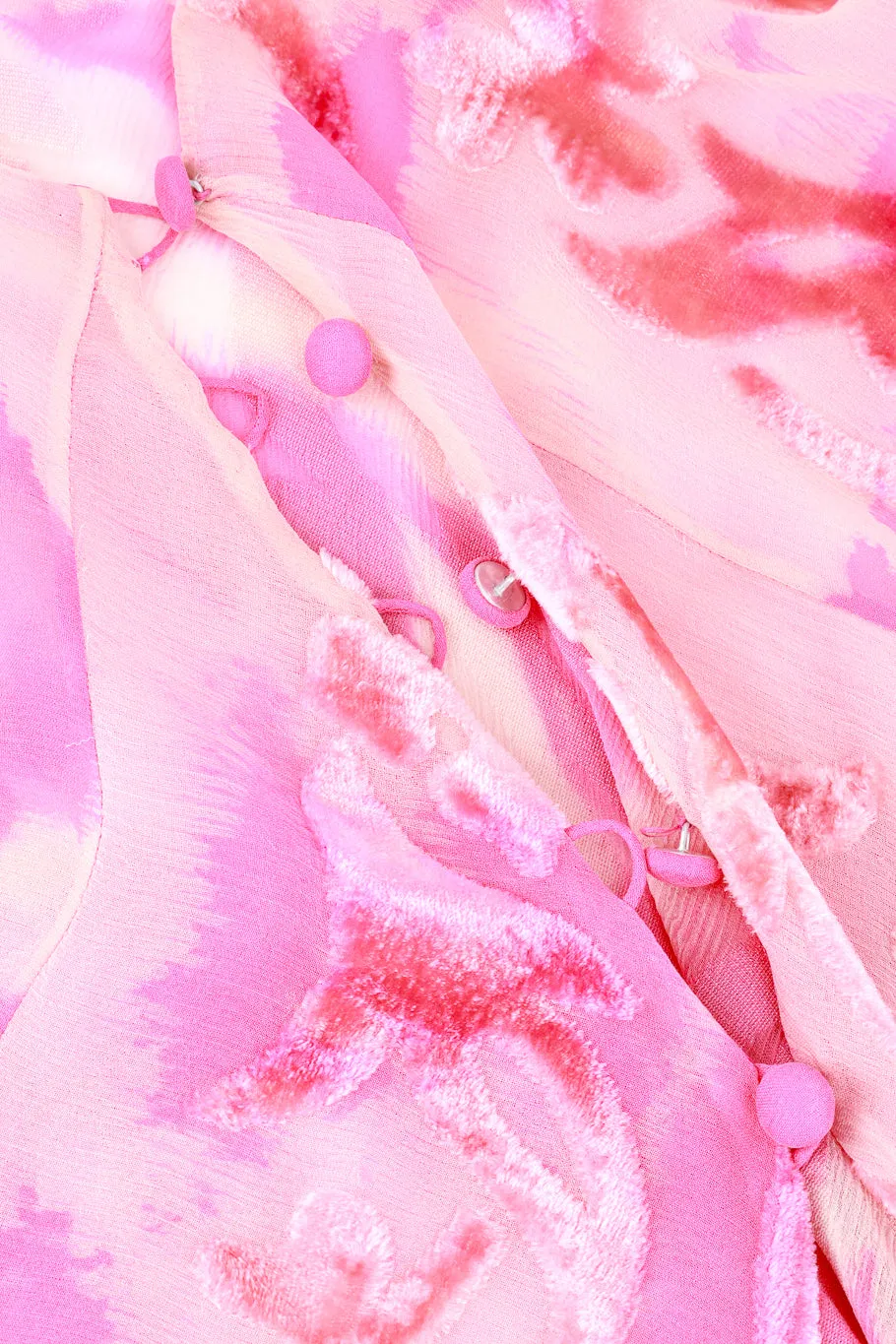 Velvet Burnout Shibori Jacket