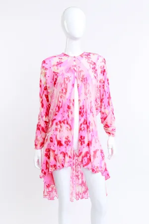 Velvet Burnout Shibori Jacket