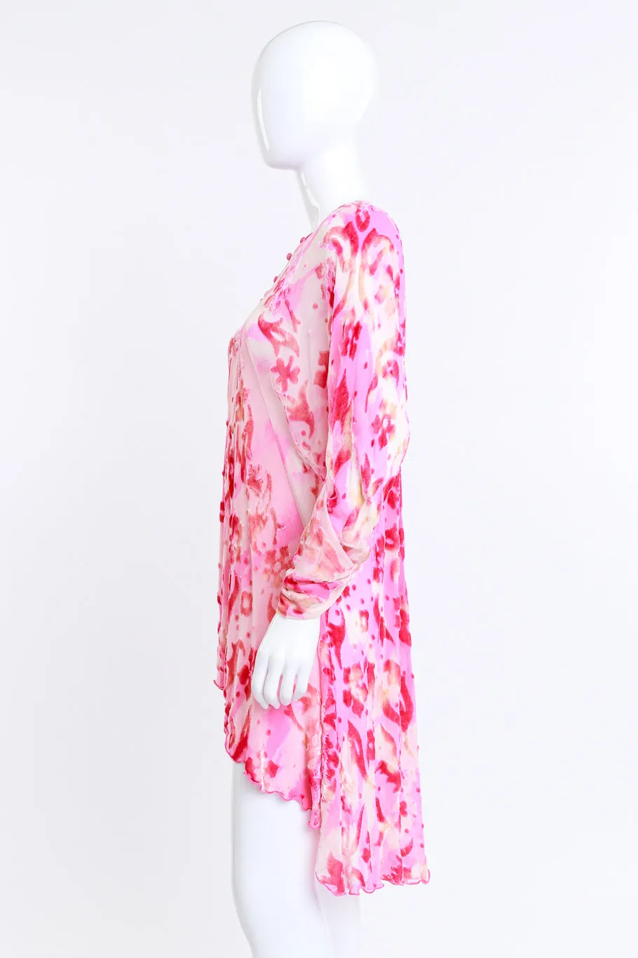 Velvet Burnout Shibori Jacket