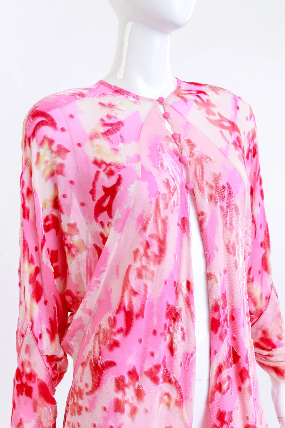 Velvet Burnout Shibori Jacket