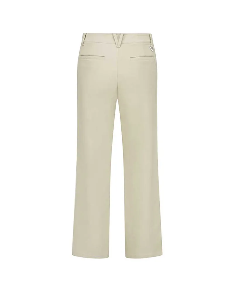 Vice Golf Atelier Women's Basic Semi-Wide Fit Pants - Beige