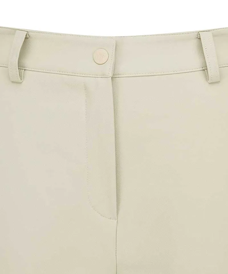 Vice Golf Atelier Women's Basic Semi-Wide Fit Pants - Beige