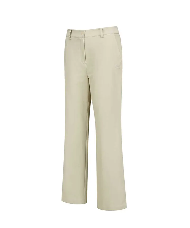 Vice Golf Atelier Women's Basic Semi-Wide Fit Pants - Beige