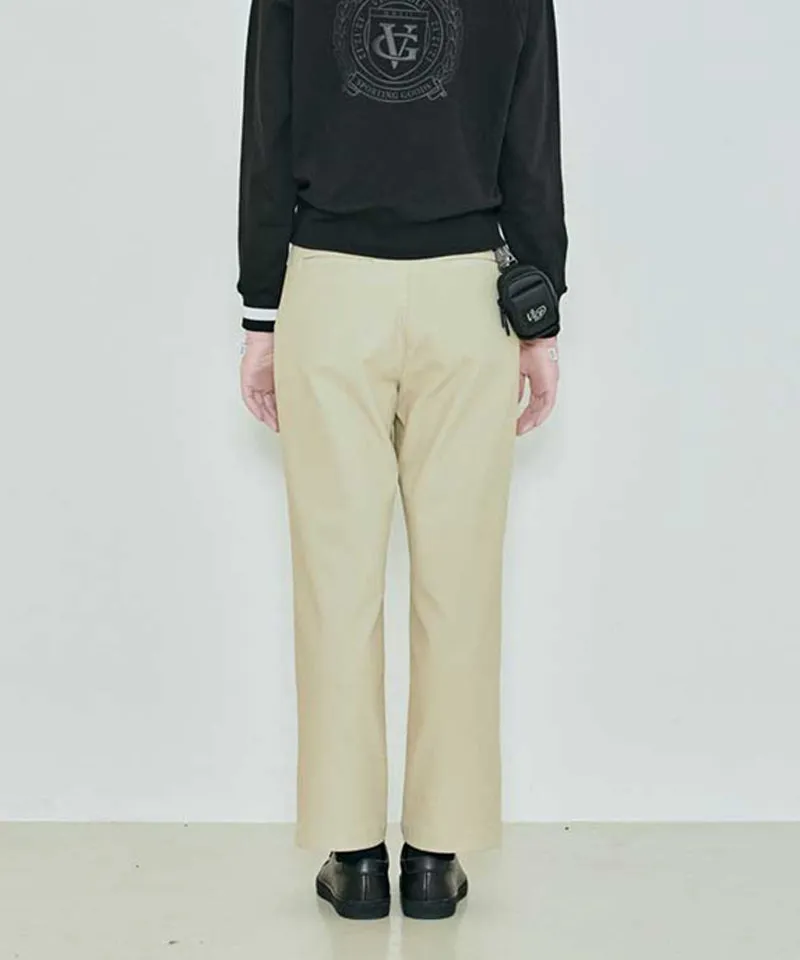 Vice Golf Atelier Women's Basic Semi-Wide Fit Pants - Beige