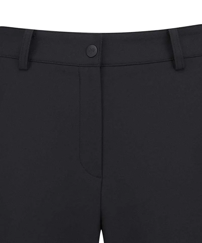Vice Golf Atelier Women's Basic Semi-Wide Fit Pants - Black