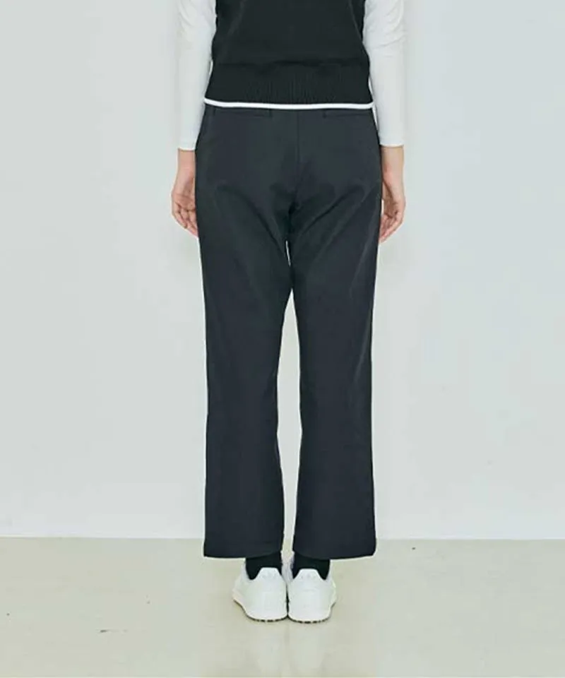 Vice Golf Atelier Women's Basic Semi-Wide Fit Pants - Black