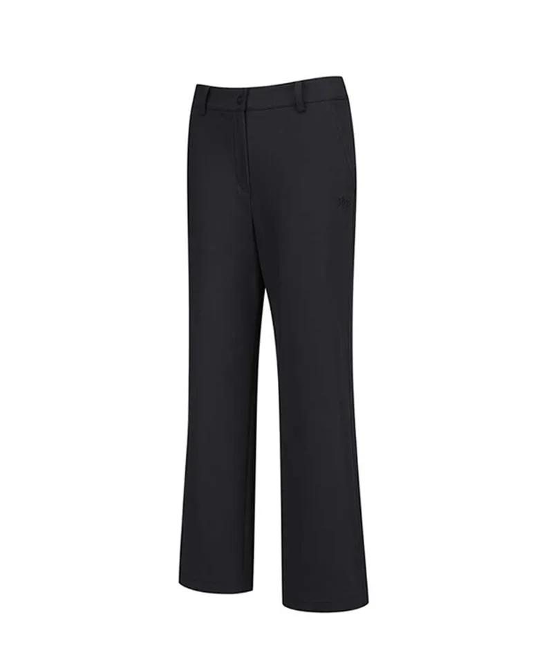 Vice Golf Atelier Women's Basic Semi-Wide Fit Pants - Black