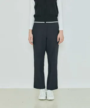 Vice Golf Atelier Women's Basic Semi-Wide Fit Pants - Black