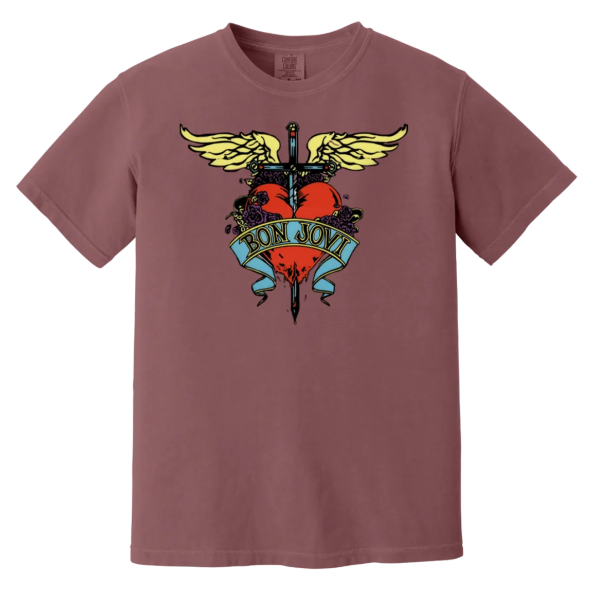 Vintage Bon Jovi Tee - Retro Rock Style - Comfort Colors