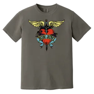 Vintage Bon Jovi Tee - Retro Rock Style - Comfort Colors