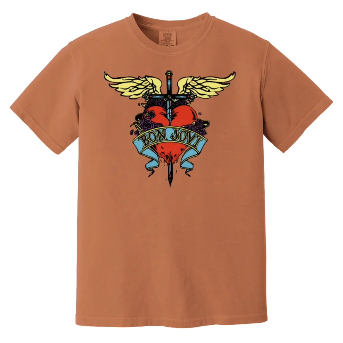 Vintage Bon Jovi Tee - Retro Rock Style - Comfort Colors
