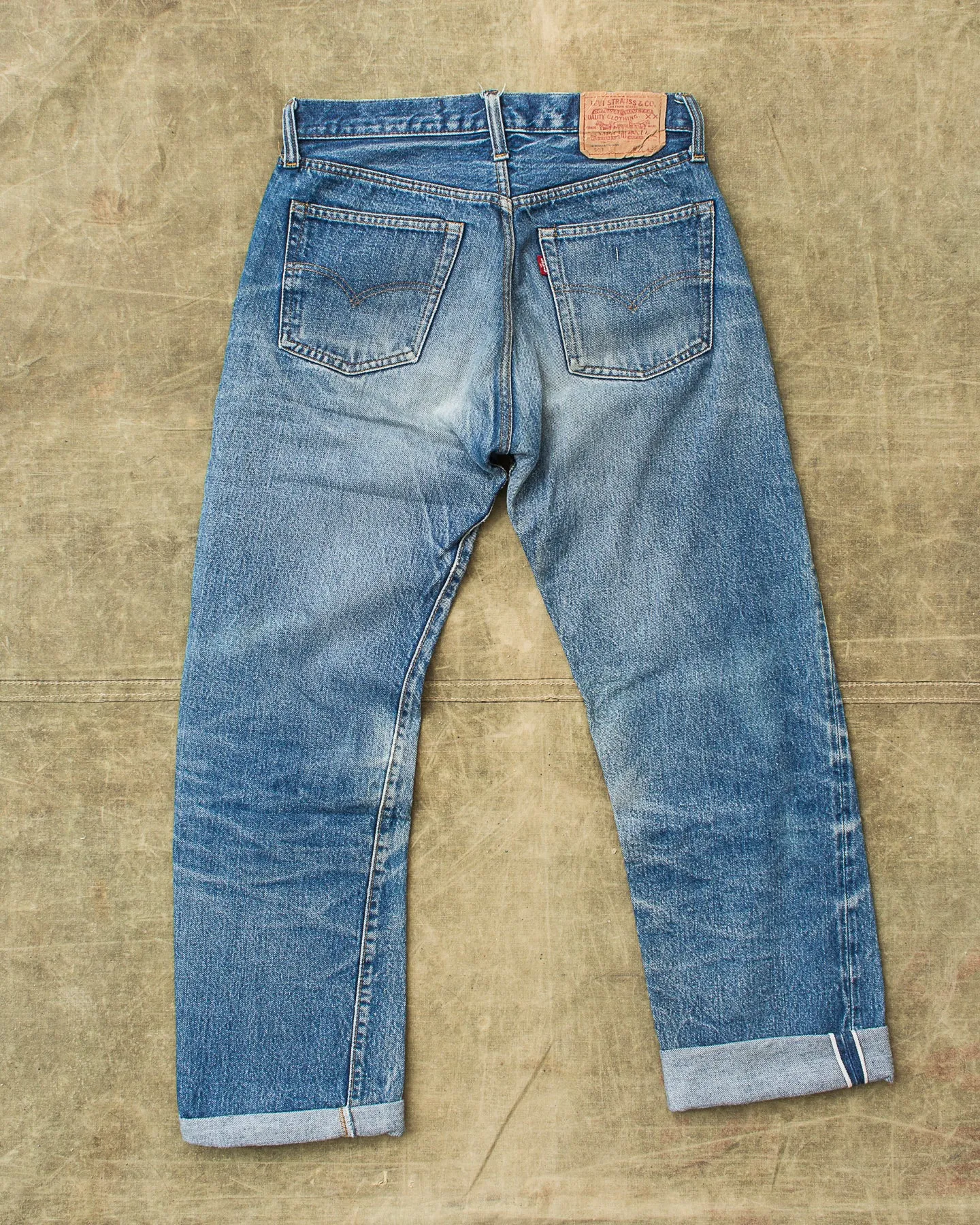 Vintage Early 1980's Levi's 501 Red Line Selvedge Jeans W 31