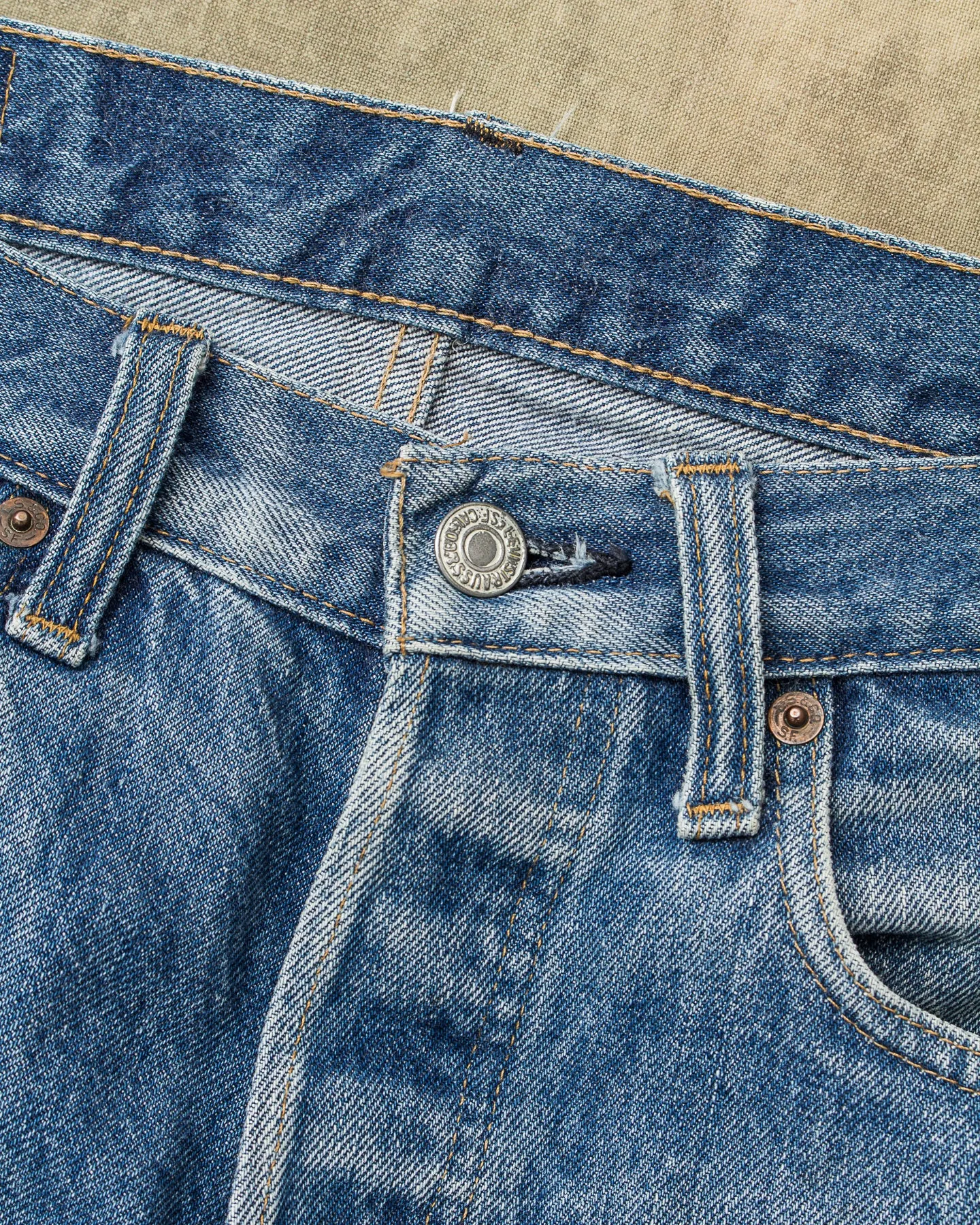 Vintage Early 1980's Levi's 501 Red Line Selvedge Jeans W 31