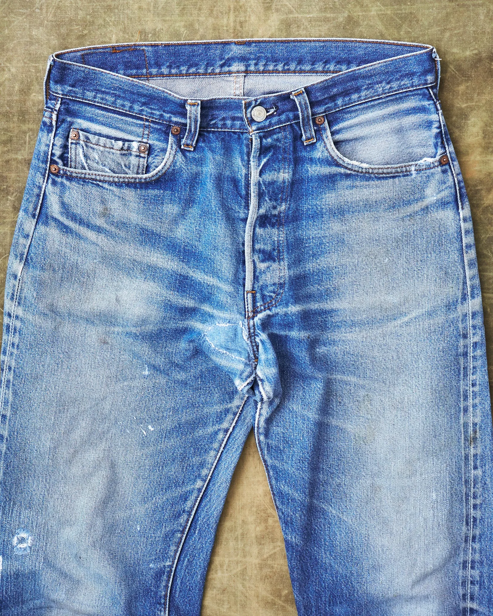 Vintage Original Late 1970's / Early 1980's Levi's 501 Red Line Selvedge Jeans W 34