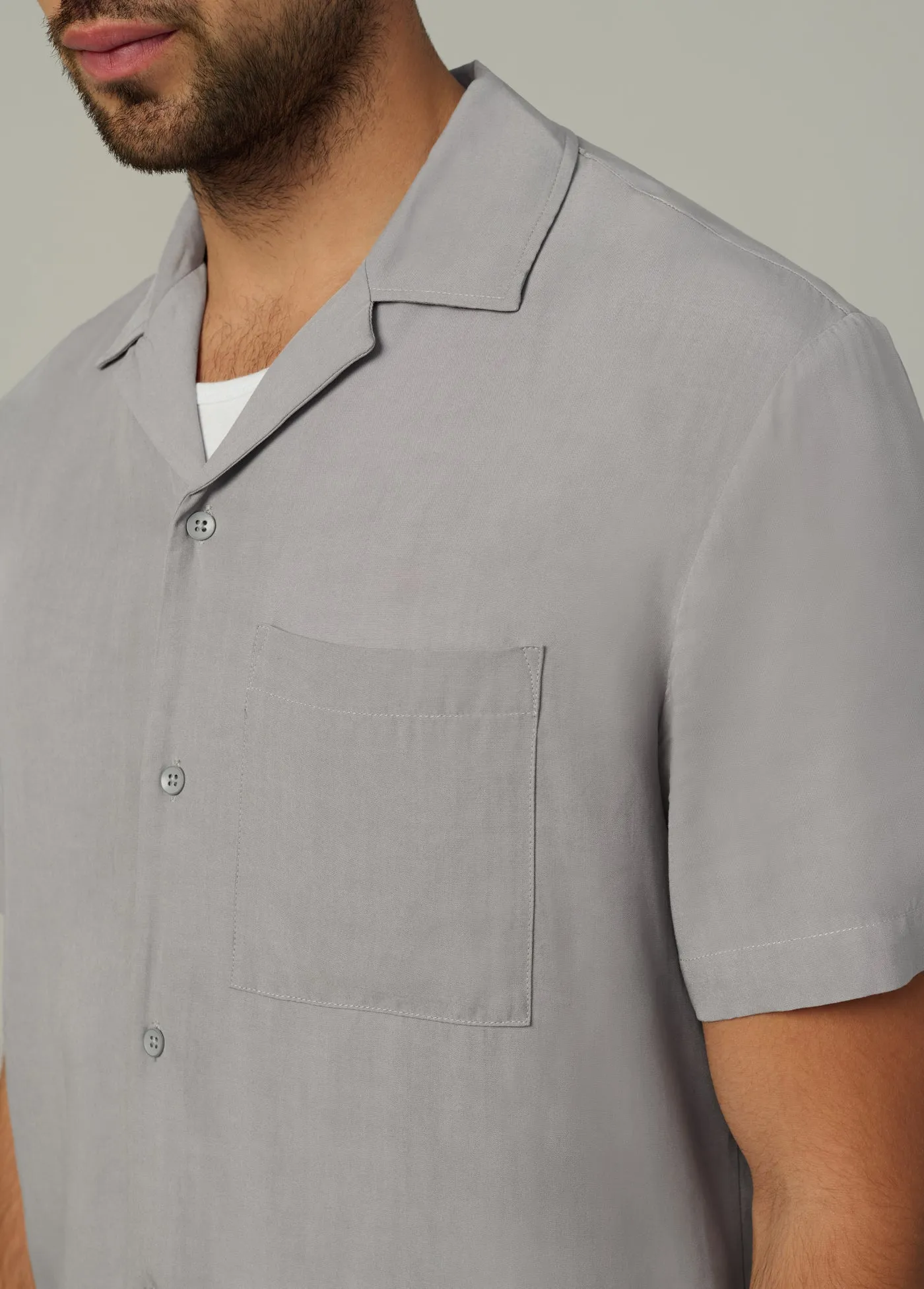 VISCOSE CAMP SHIRT