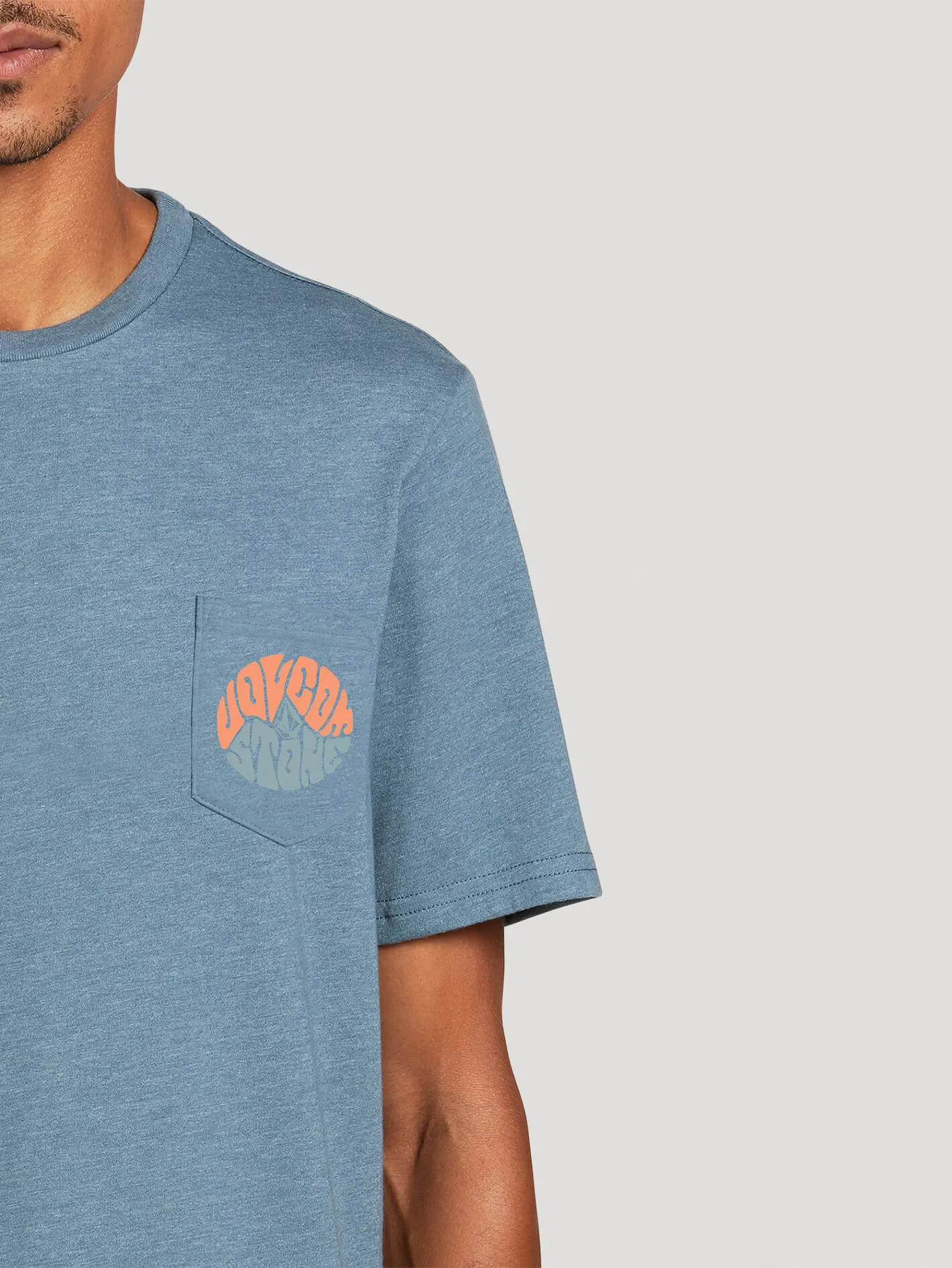 Volcom Mens Raydiate S/S Pocket Tee