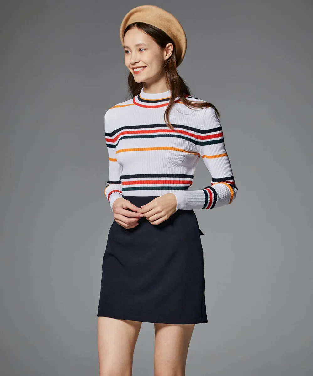[Warehouse Sale] Clang Clang New Rose A-Line Skirt