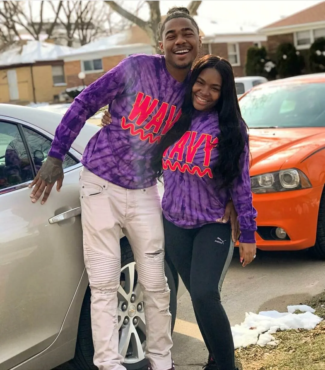 Wavy | PurpleMill Long Sleeve Tee