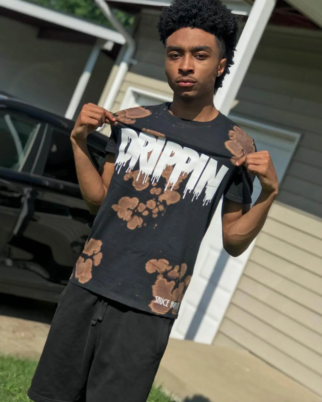 White Drippin | Bleach Out Tee