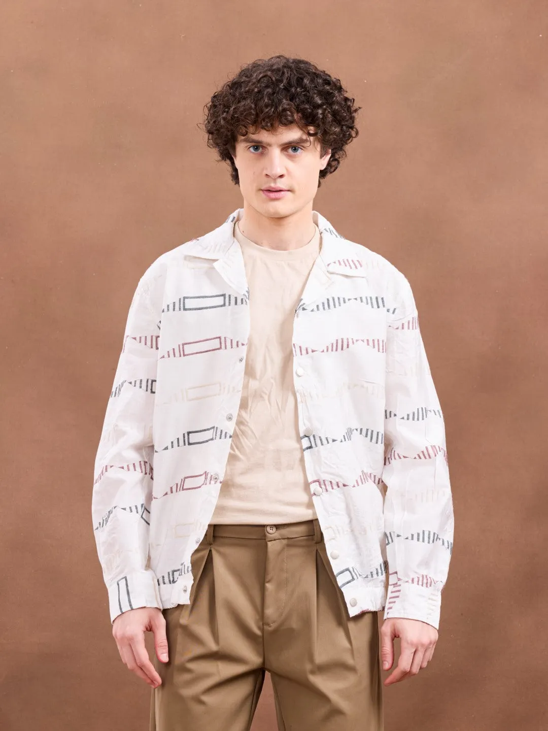 White Embroidery Jacket
