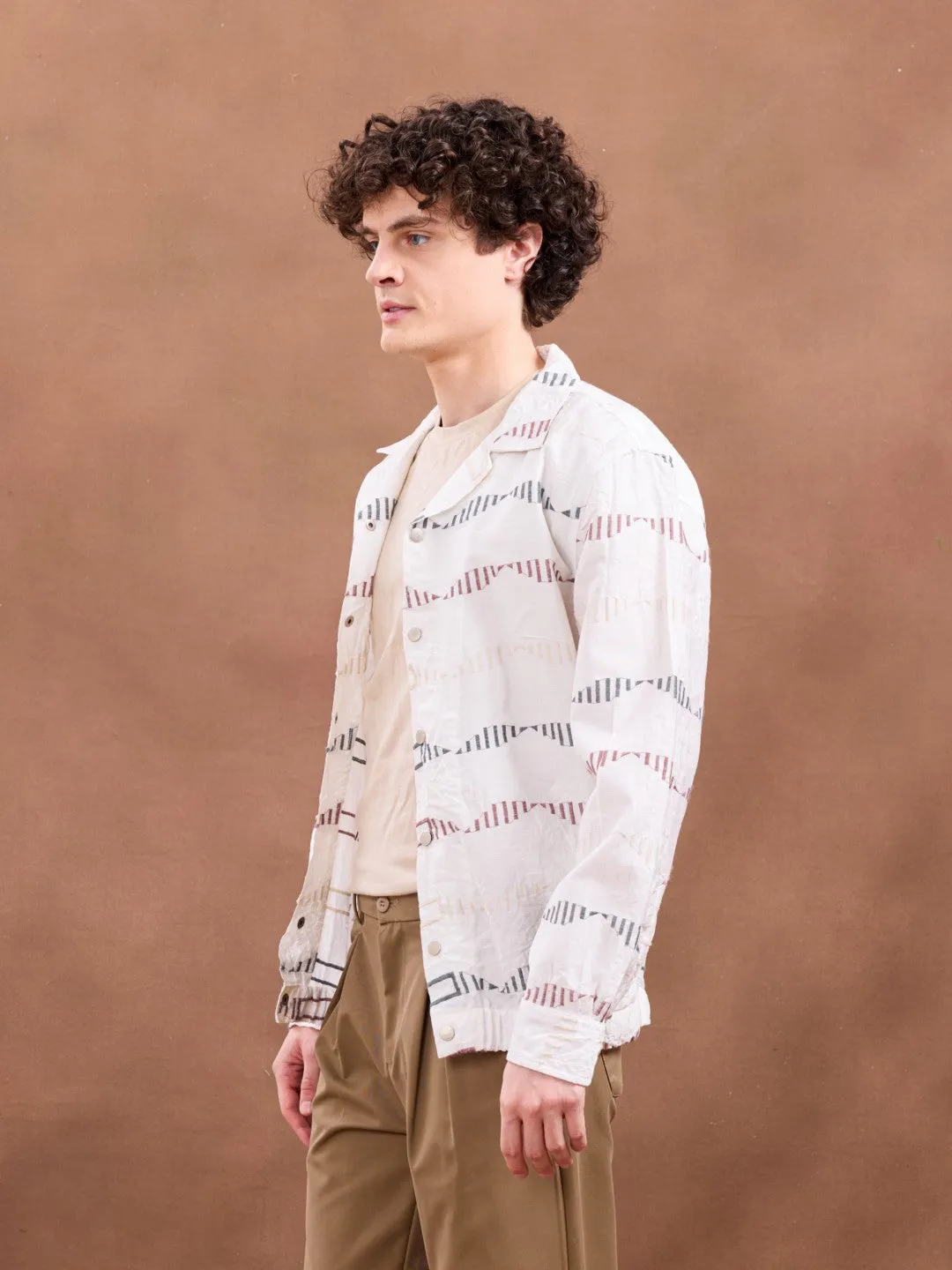 White Embroidery Jacket