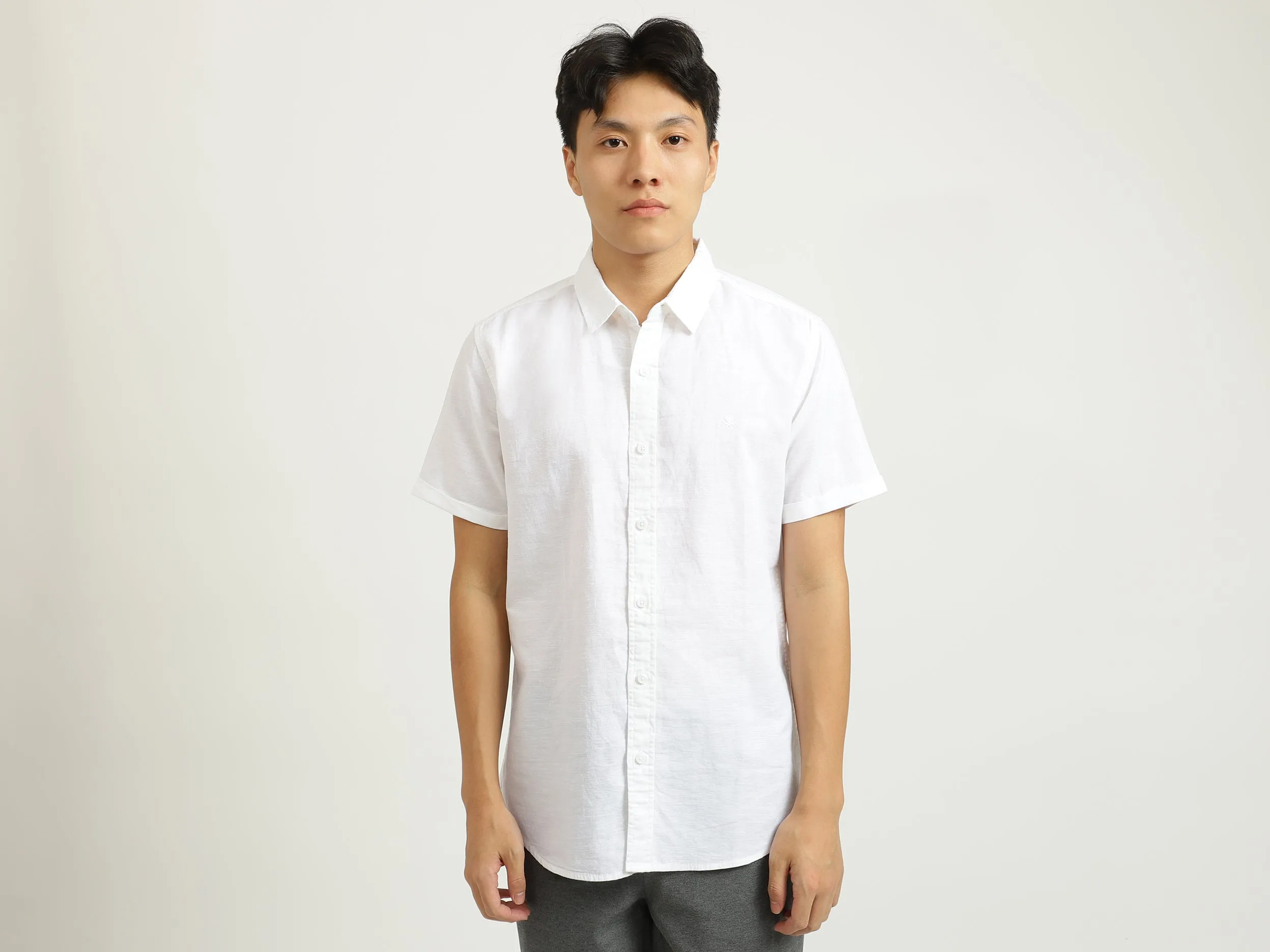 White Linen Shirt