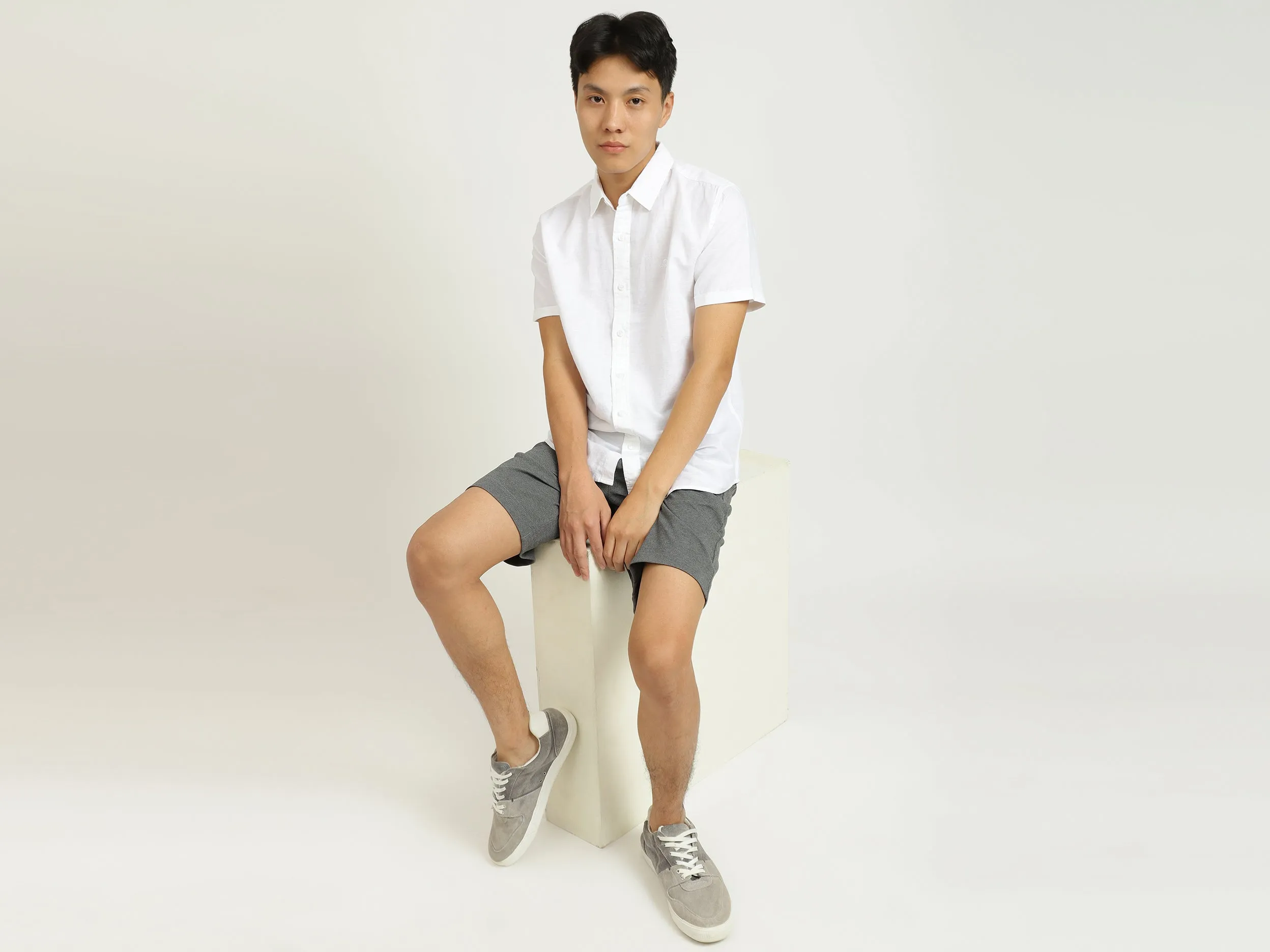White Linen Shirt