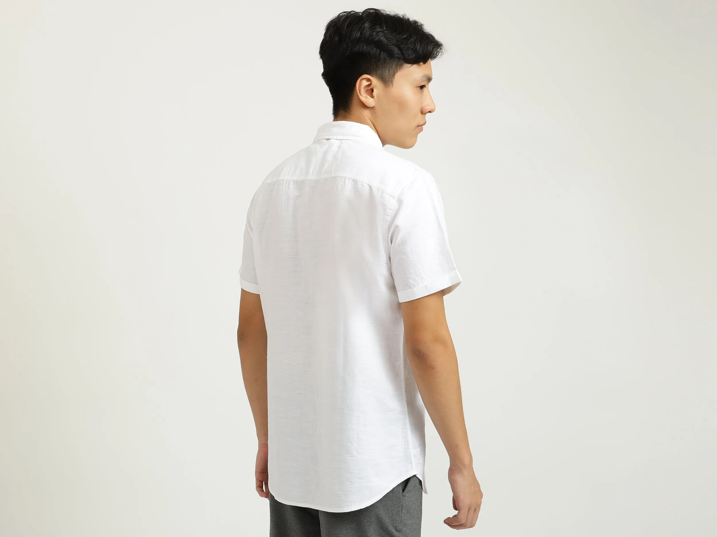 White Linen Shirt