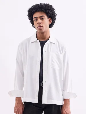 White Plain Summer Overshirt